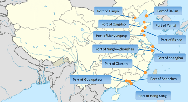 port of China