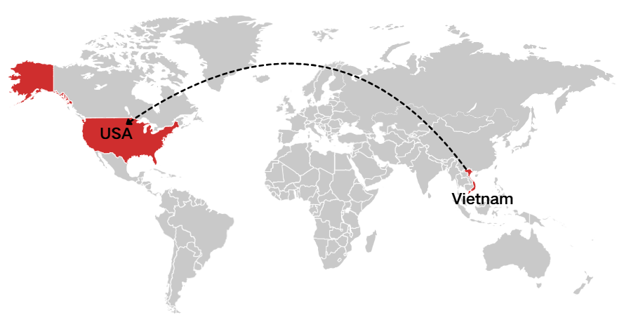 shipping from Vietnam to USA shipping from Vietnam to USA
